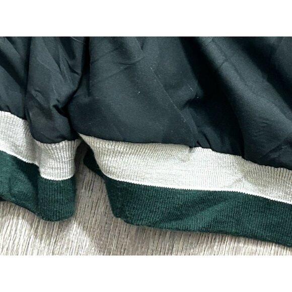 Vintage John Deere Jacket Men's Size 2XL Windbreaker V-Neck Lightweight Logo Gre - Picture 4 of 7